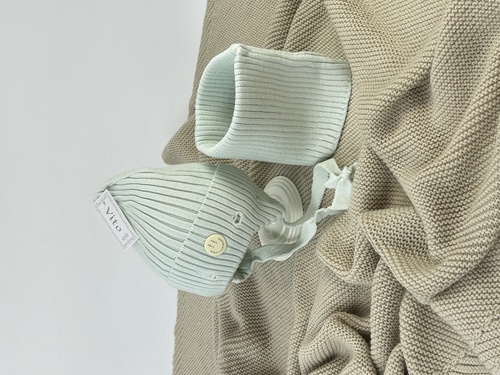 Комплект (шапка+снуд) Smail лопата с зав. арт.401102 Vito дев. 50-52 (ментоловый)