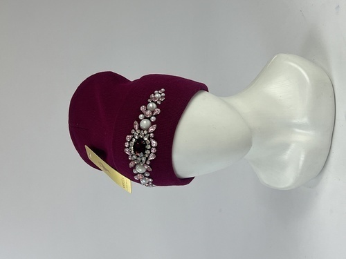 Шапка Кароза Хейсон от.ожерелье (бордовый)