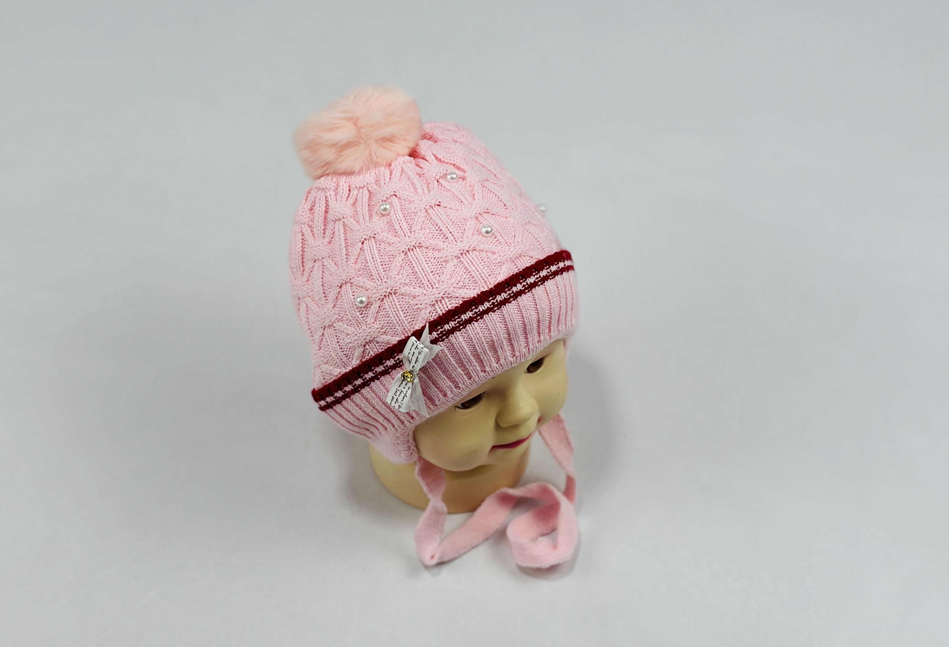 Шапка малютка арт.1020 (розовый)