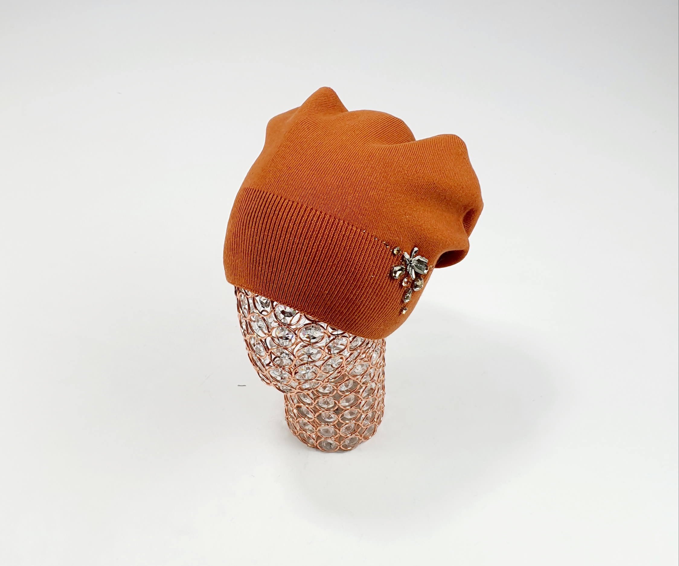 Шапка Эдеса флис арт.191122 Korkki жен. 56-58 (терракотовый)