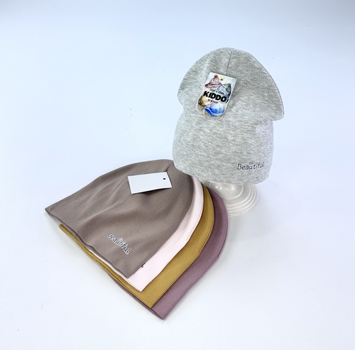 Шапка Kiddo арт.Кшп-206 дев. 5-8 (микс)