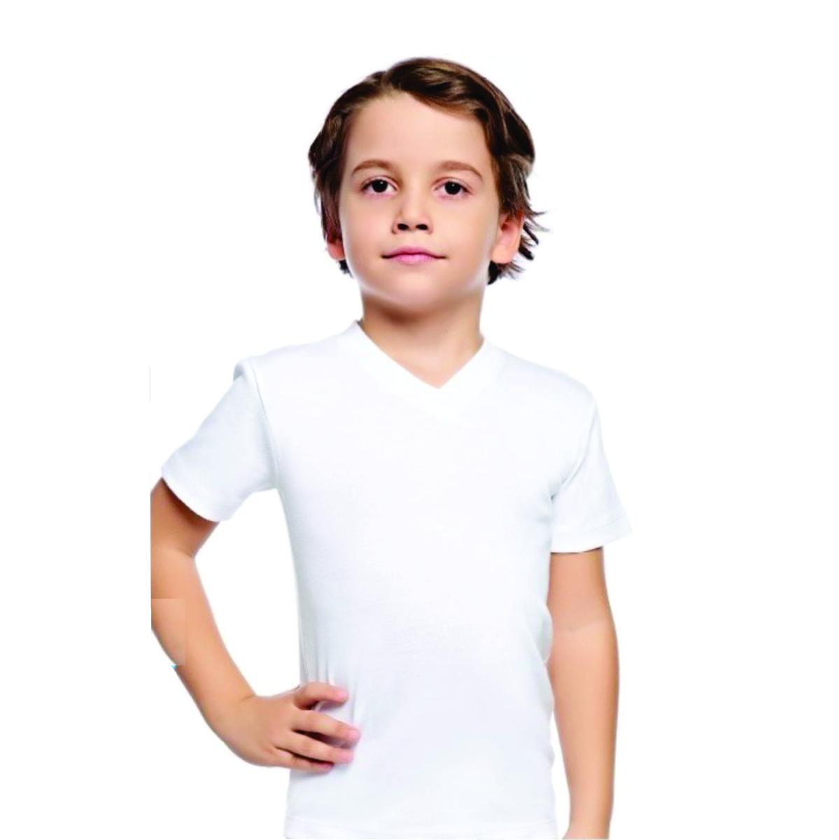 Футболка арт.7019-01 мал. 9-10 (белый)