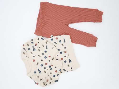 Костюм 2-ка арт.249317 мал. 3-12 (кирпич)