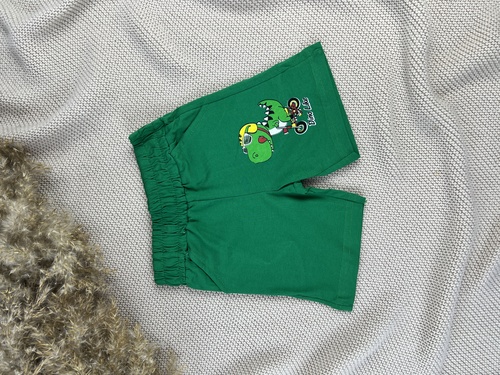 Шорты DINO Like арт.18129 CITCIT kids мал. 2-6 (зеленый)