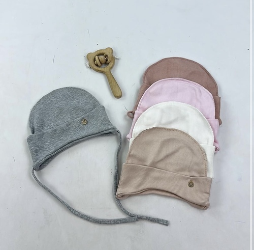 Шапка Love с зав. с/о арт.58206 Тамара дев. 3-6м (микс)