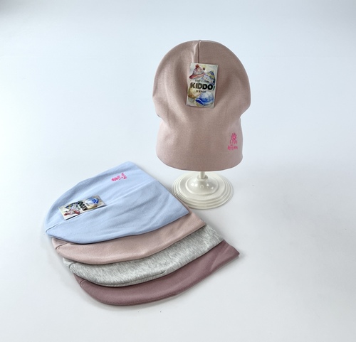 Шапка Kiddo арт.Рп-49/1 дев. 3-4 (микс)