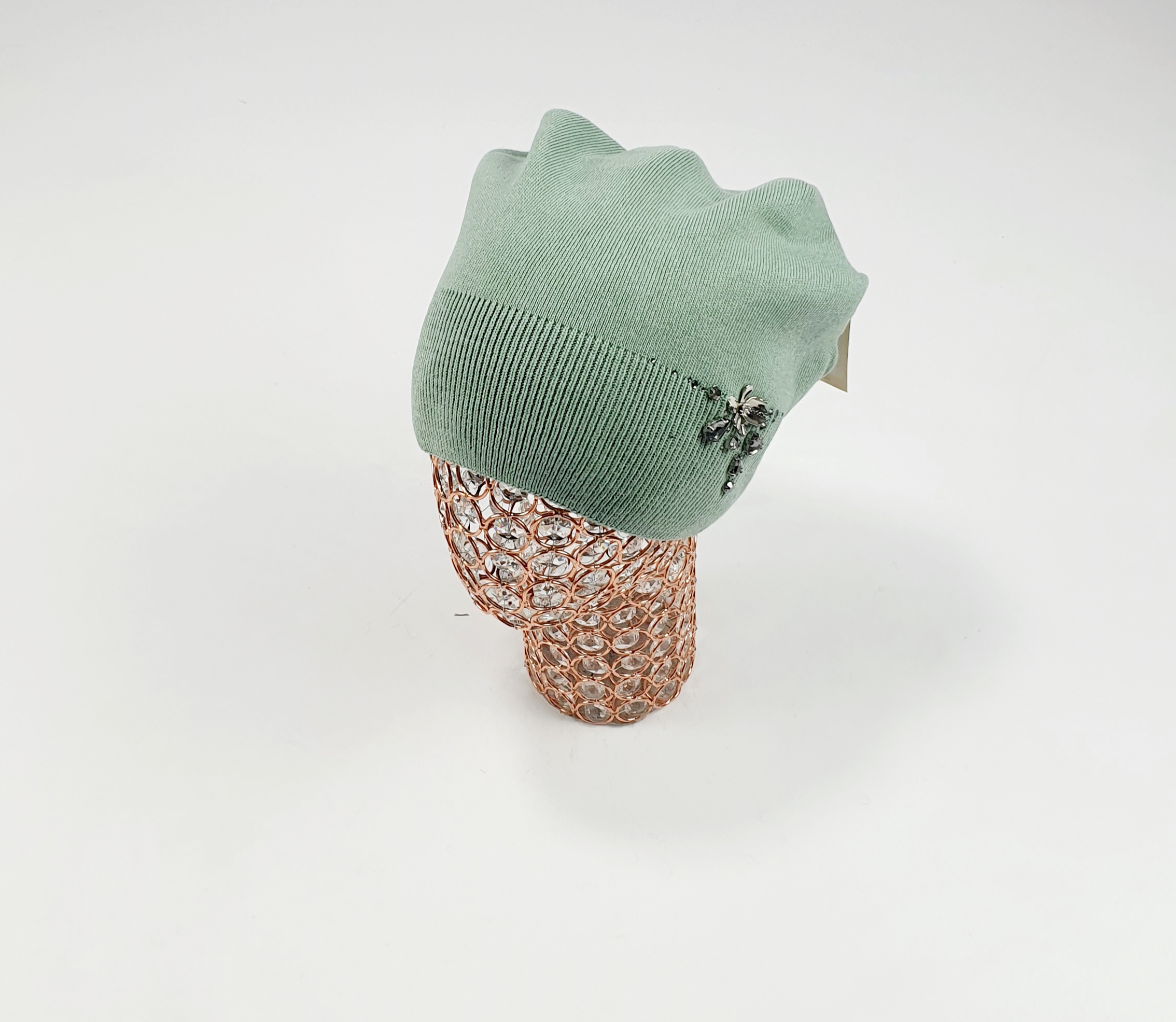 Шапка Эдеса флис арт.191122 Korkki жен. 56-58 (полынный)