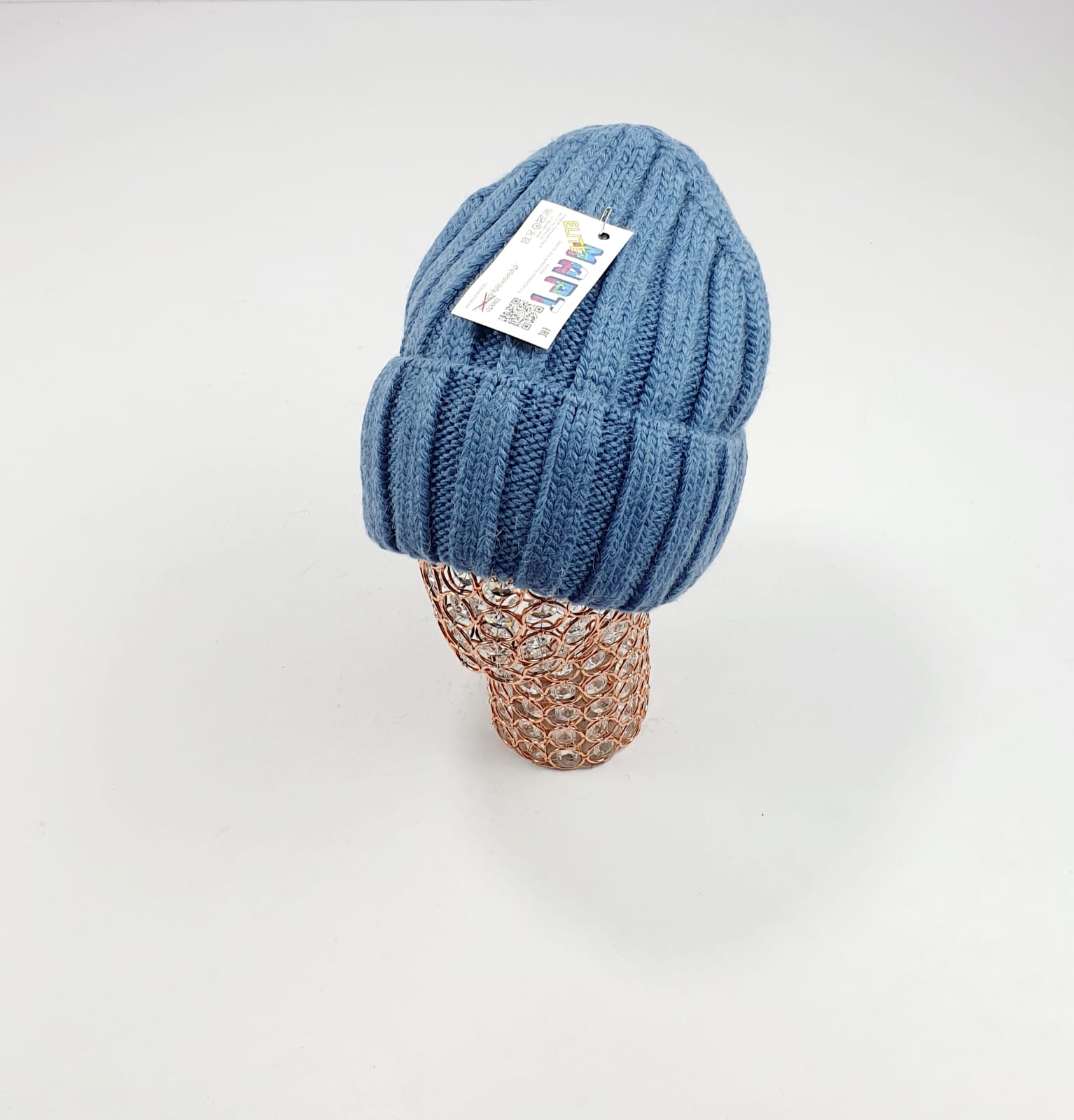 Шапка Март крупновяз. Альфа (джинс)