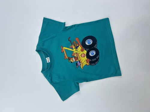 Футболка Медвежата арт.151020 CHASTE мал. 1-4 (берюзовый)