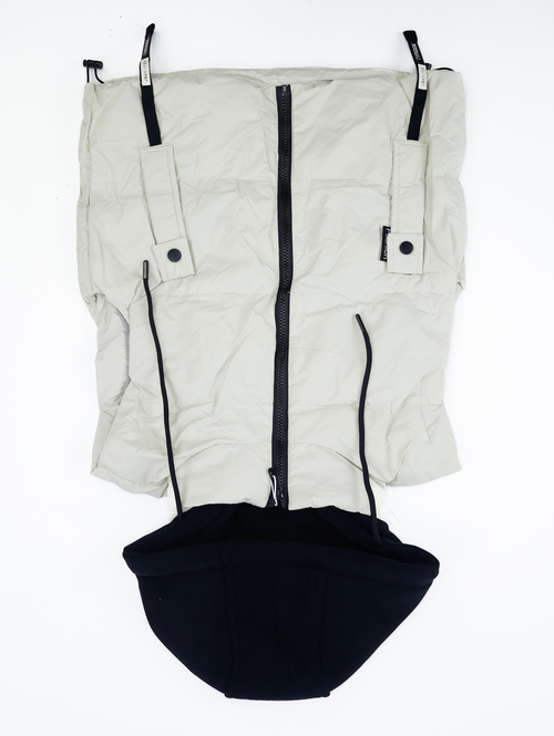 Жилет с капюшоном арт.6M-17 Ronlee Cootelo мал. 86-116 (светло-серый)