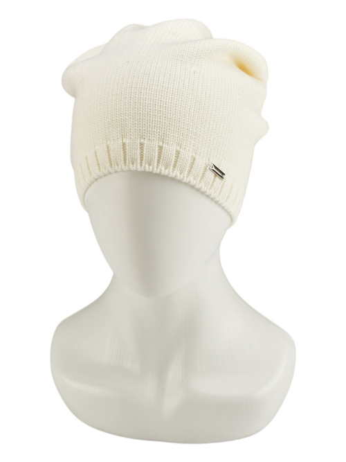 Шапка Хвоста арт.V-3480 Lamir жен. 56-58 (молочный)