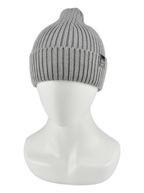 Шапка арт.SHM-039 Korkki муж. 58-60 (серый)