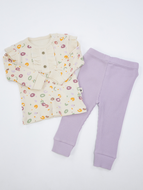 Костюм 2-ка арт.246562 дев. 3-12 (сиреневый) 