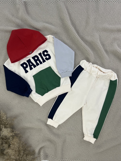 Костюм (кофта+штаны) Paris арт.2522 Anilco мал. 6-24 (микс)