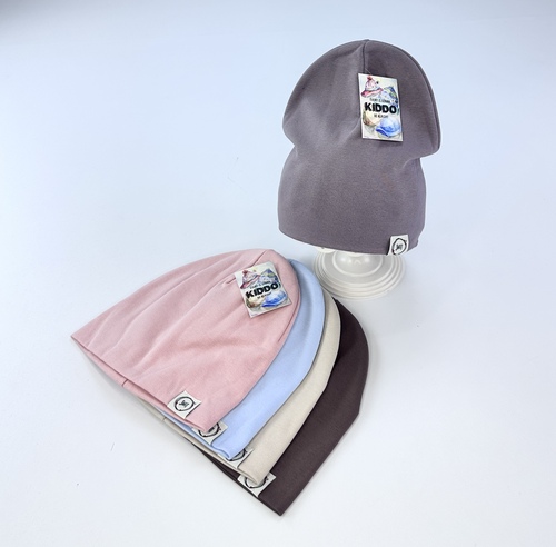 Шапка Kiddo арт.Рн-82/1 дев. 5-8 (микс)