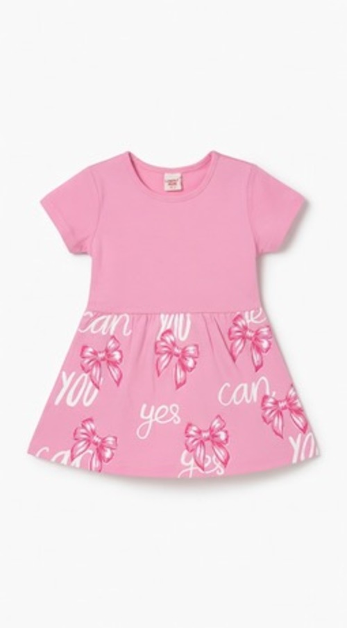 Платья арт.16615 Lumina kids дев. 3-6 (светло-розовый)