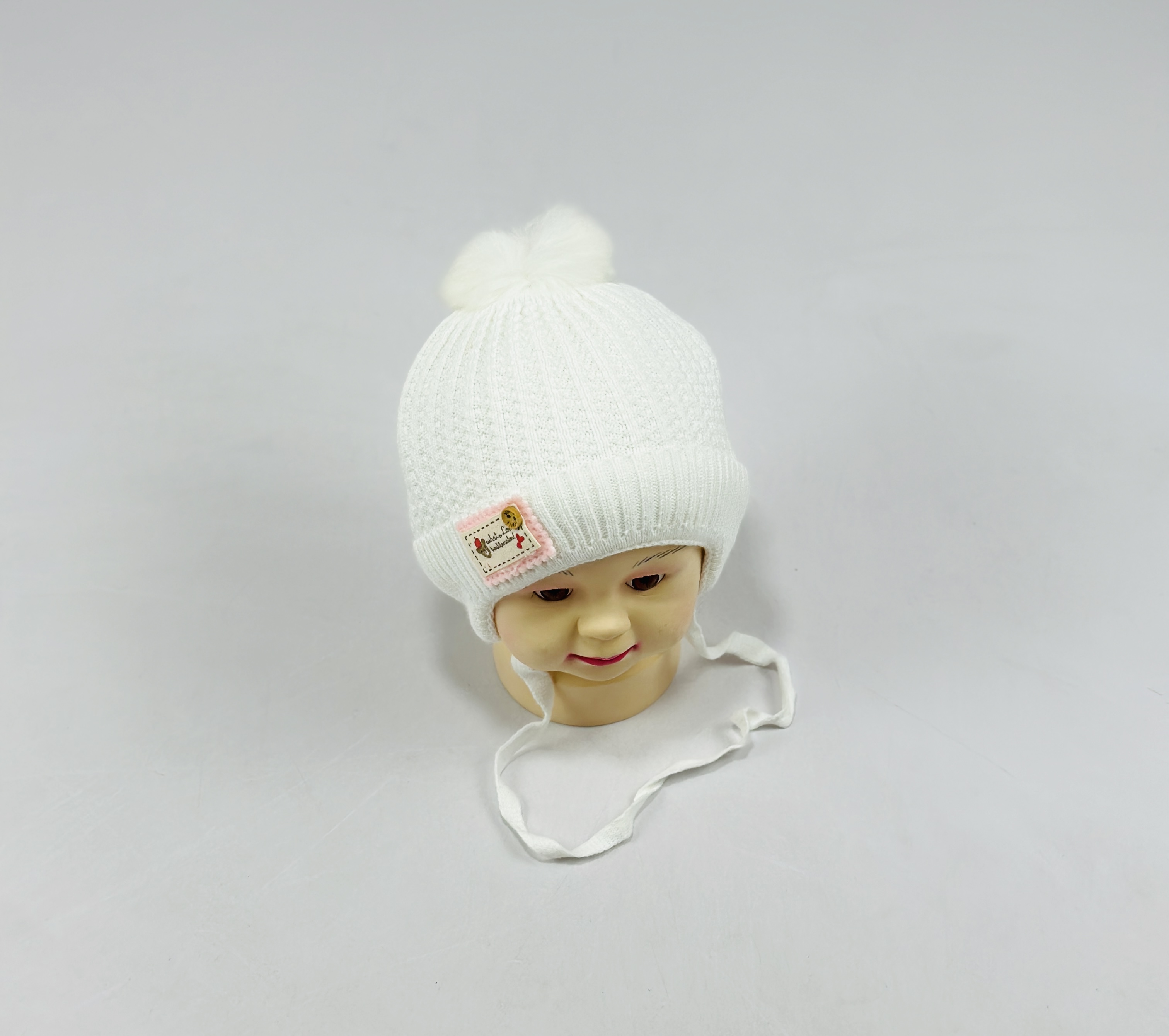 Шапка малютка арт.1040 (белый)