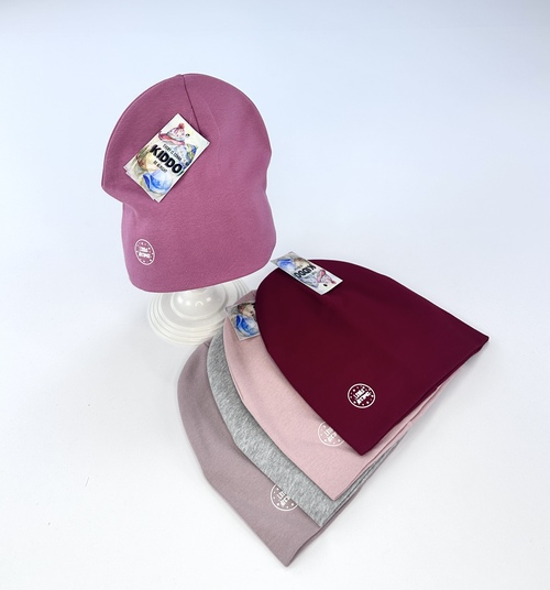 Шапка Kiddo арт.Рп-53/1 дев. 1-2 (микс)