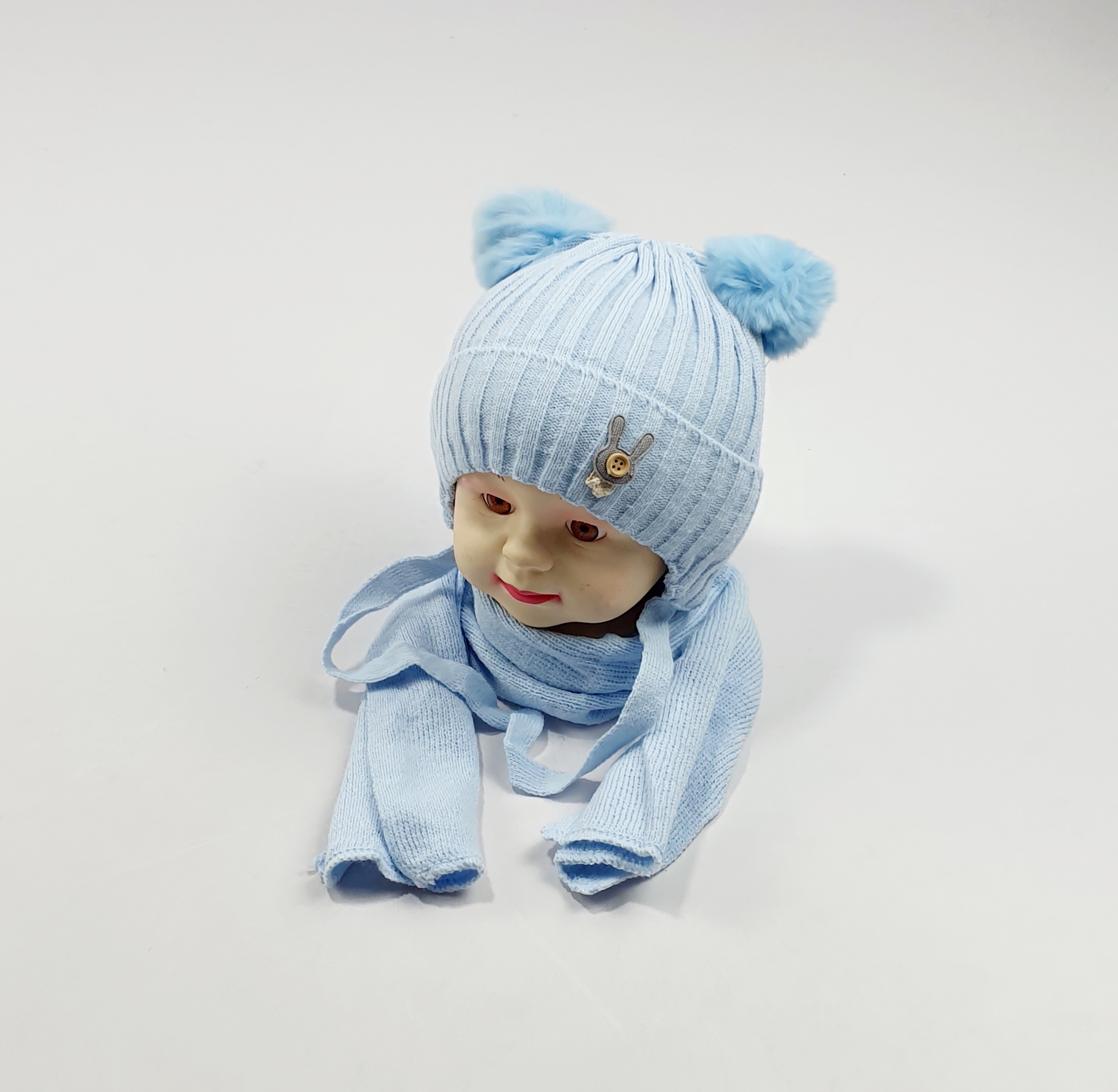 Комплект малютка арт.131 мал. (голубой)