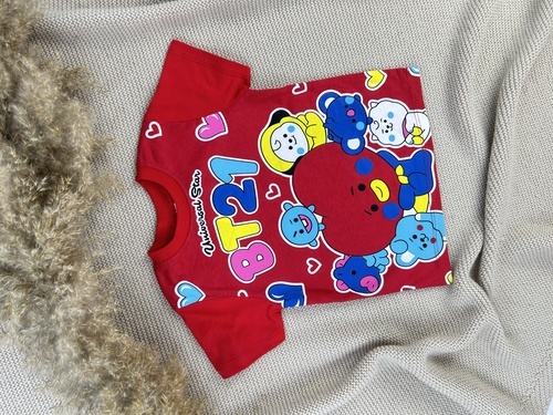 Футболка ВТ 21 арт.170701 CHASTE мал. 2-5 (красный)