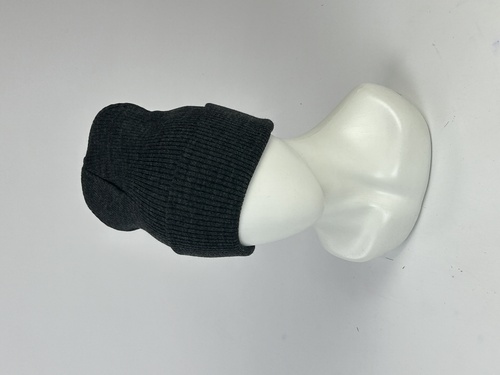 Шапка двухслойная кругловязаная Кеннеди арт.46005 REGARZO муж. 56-60 (антрацит)