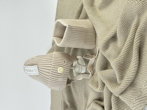 Комплект (шапка+снуд) Smail лопата с зав. арт.401102 Vito дев. 50-52 (бежевый)