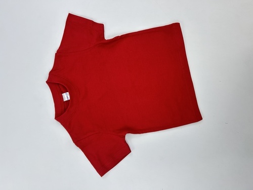 Футболка однотонный арт.270700 CHASTE kids уни. 1-4 (красный)