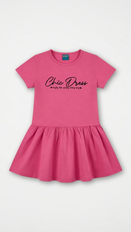 Платья Chis Dress арт.14399 CITCIT kids дев. 3-6 (коралловый)
