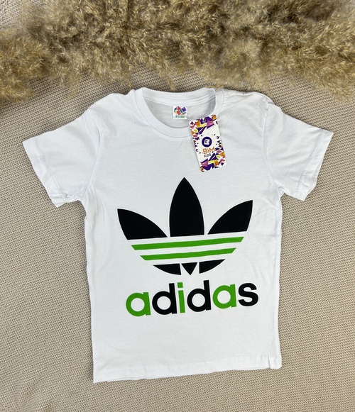 Футболка Adidas арт.660708 BIM kids мал. 9-12 (белый)