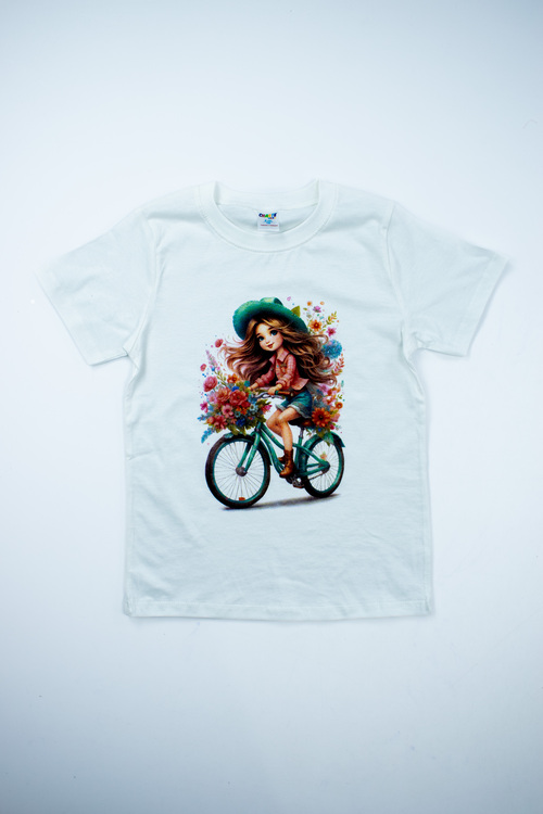 Футболка Леди арт.162006 CHASTE дев. 5-8 (белый)