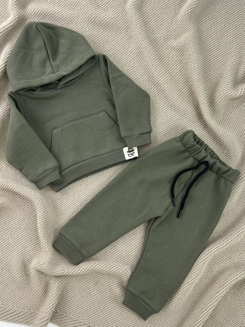 Костюм (кофта+штаны) начес арт.5684 Ronix мал. 9-24 (хаки)