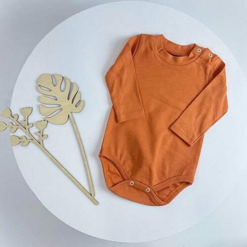 Боди арт.FB-1845 мал/дев. д/р 3-24 (оранжевый)