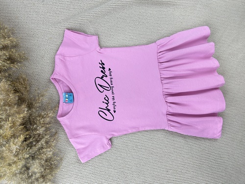 Платья Chis Dress арт.14399 CITCIT kids дев. 3-6 (светло-розовый)