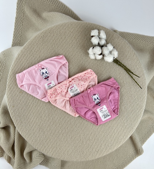 Трусы арт.6195-88 дев. 1-2 (микс)