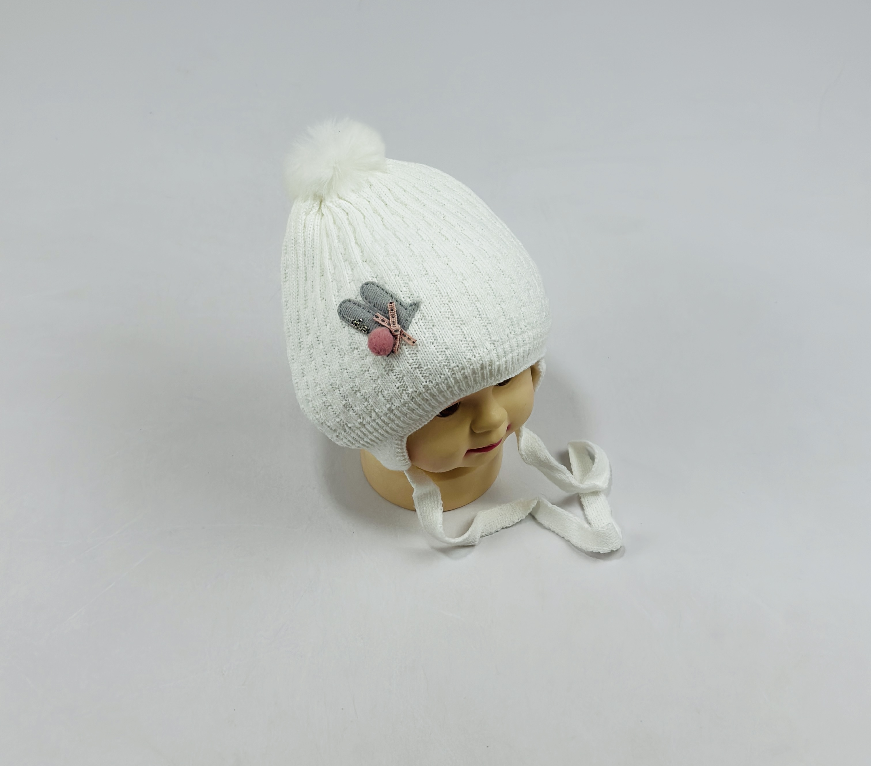 Шапка малютка арт.1033 (белый)