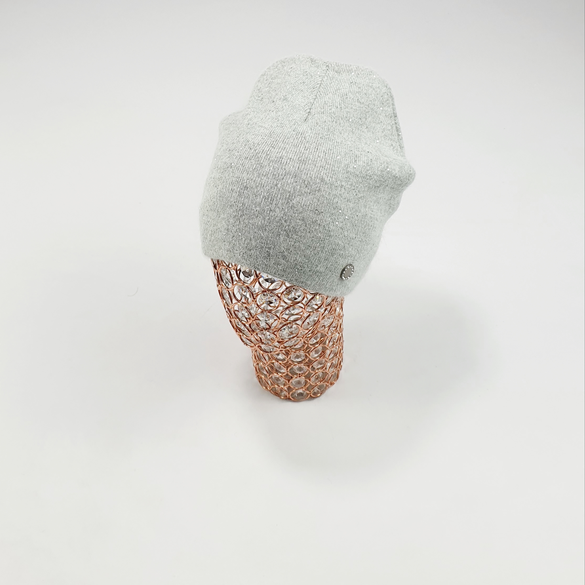 Шапка Катрин Блеск (серый)