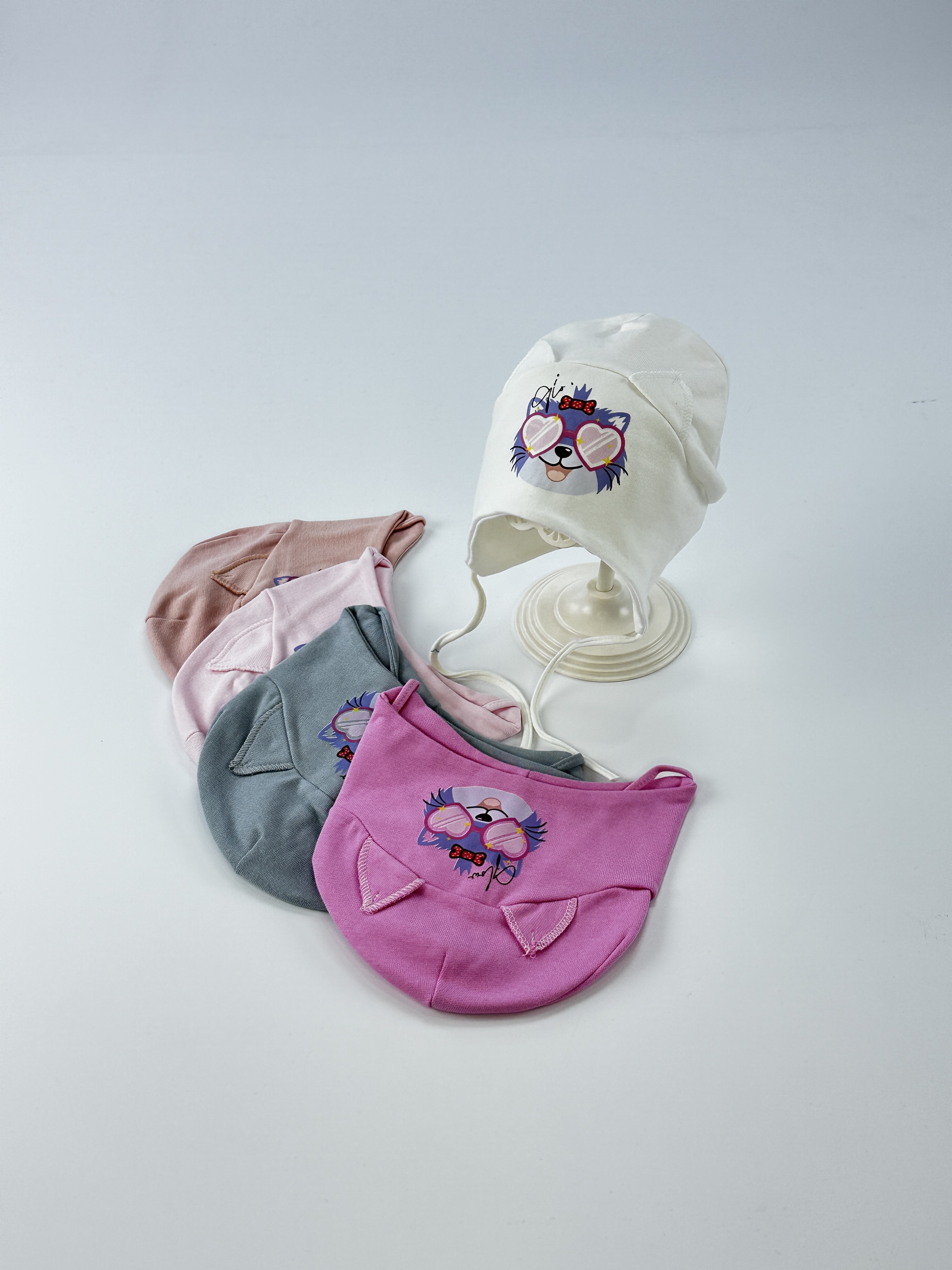 Шапка Тамара арт.120/6 дев. (микс)