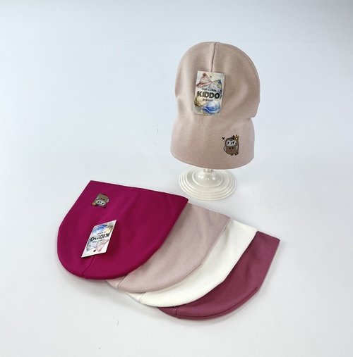 Шапка Kiddo арт.Рп-54/1 дев. 1-2 (микс)