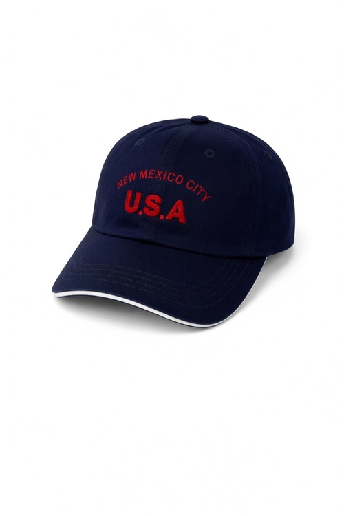 Кепка Aililis длин.коз арт.9807 57-59 (т.синий)