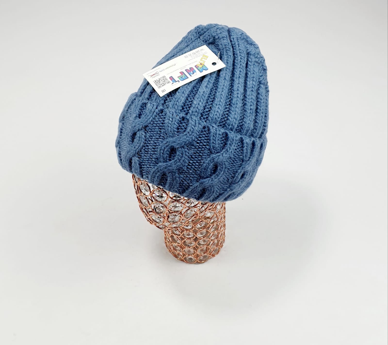 Шапка Март крупновяз. Иота (джинс)