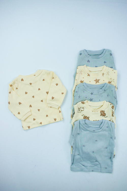 Лонгслив Ванилька арт.L-5020 Dana baby уни. р.86 (микс)