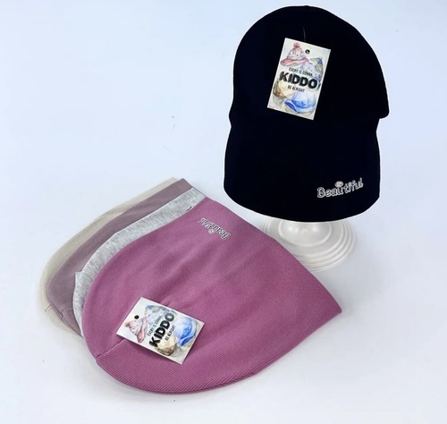 Шапка Beautiful с/о арт.Кшп-206/1 Kiddo дев. 3-4 (микс)
