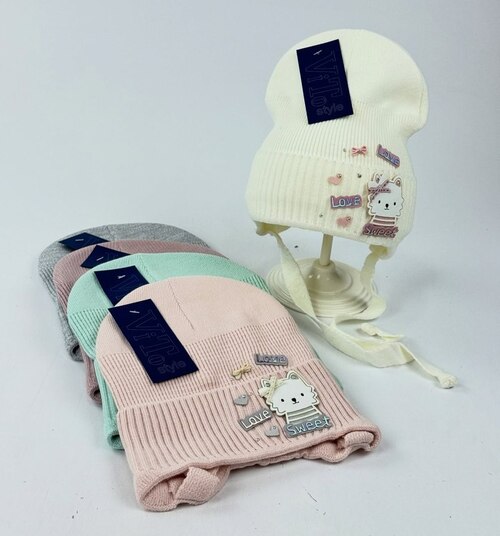 Шапка Вито Сабачка ушки (микс)