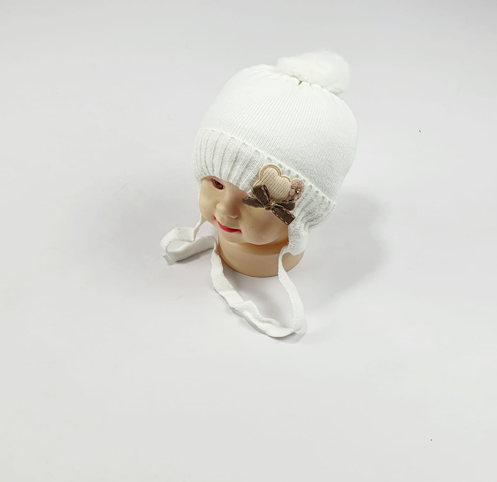 Шапка малютка арт.1014 (белый)