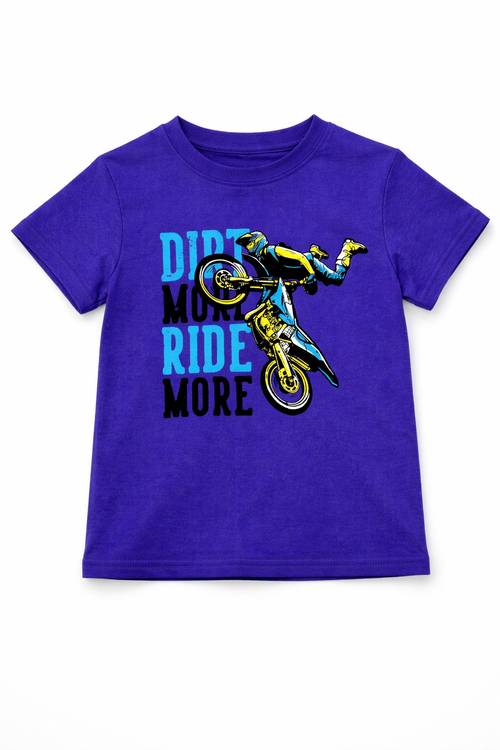 Футболка Dirt арт.151017 CHASTE мал. 5-8 (индиго)