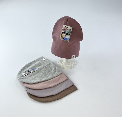 Шапка Kiddo арт.Кшн-199 дев. 1-2 (микс)