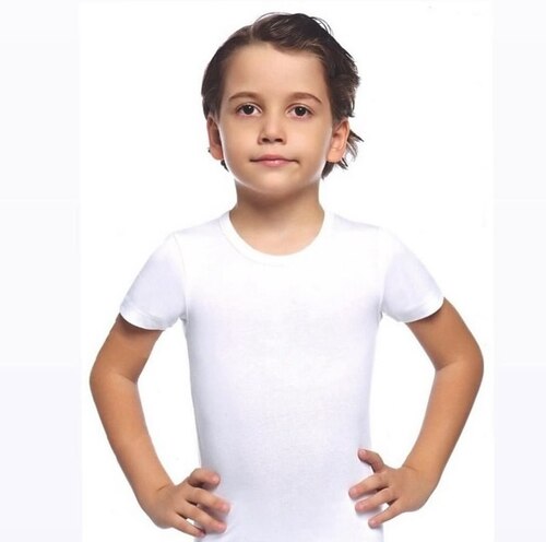 Футболка арт.7001-01 мал. 7-8 (белый)