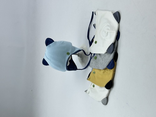 Шапка с зав. The Game арт.M-5442 Lamir мал. 3-6м (микс)