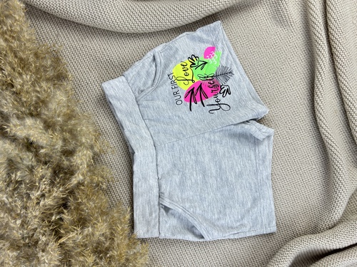 Шорты OUR FIRST арт.18104 Lumina kids дев. 8-12 (серый)