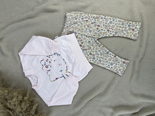 Костюм (кофта+штаны) Kitty арт.541024 Anilco дев. 6-24 (светло-розовый)